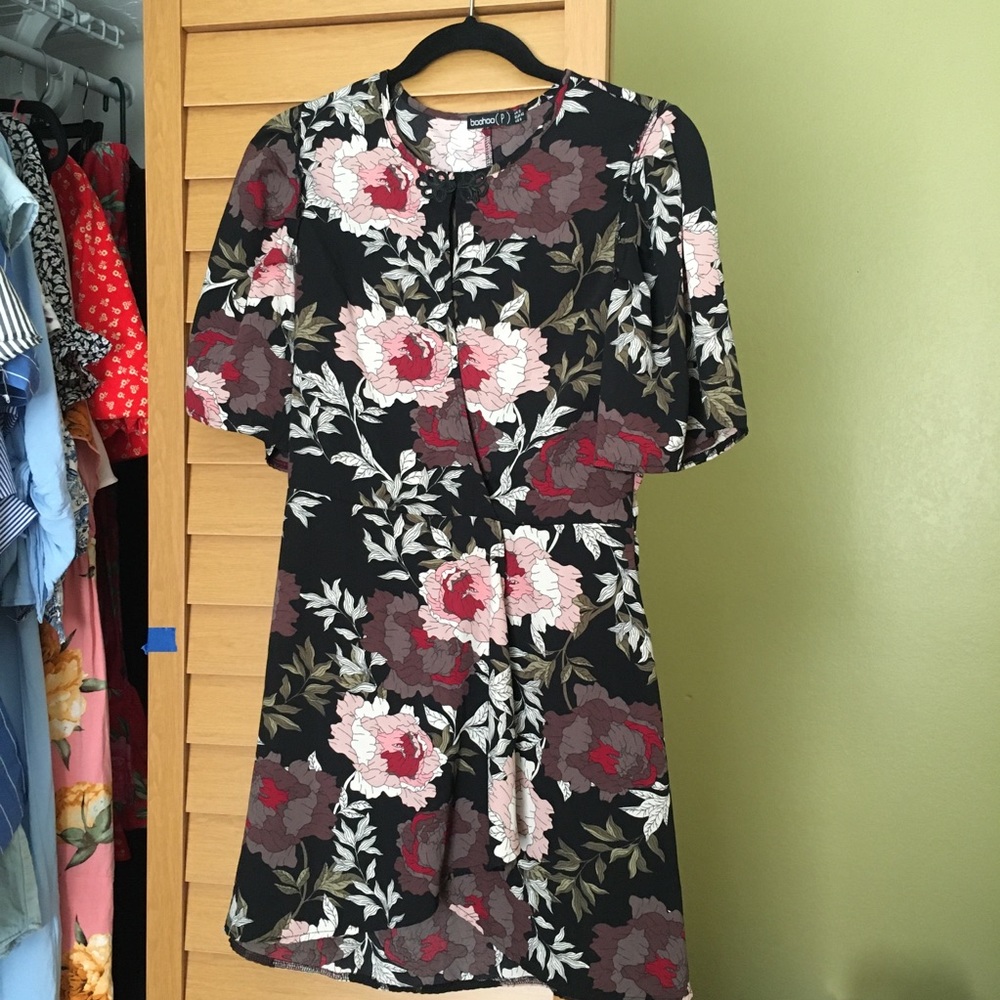Boohoo Floral Dress